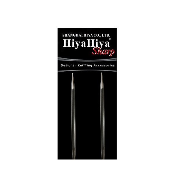 HiyaHiya Circular 24 inch (61cm) Sharp Steel Knitting Needle Size US 0 (2mm) HISSTCIR24-0