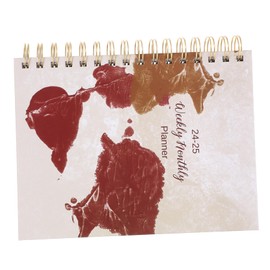 Operitacx Planer Notizblock Notizbuch Zeitschrift Notizen Student Akademisch Notizbücher Gebundene Ausgabe Schule Digital Spiral- Liste Schreibbuch Papier