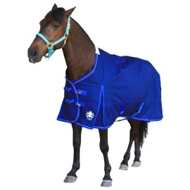 T TEKE Ultimate Turnout Sheet for Horses, 1050D Ballistic Nylon Outer, No Filling