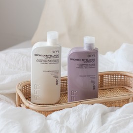 RPR Brighten My Blonde Shampoo and Conditioner 300ml Duo Bundle