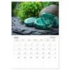 The Radiance of Crystals and Tumbled Stones (Monthly Wall Calendar