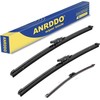 3 wipers Replacement for Ford Edge 2015 2016 2017 2018