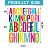 462Pcs 2-3 Inch Alphabet Stickers, 12 Sheets Vinyl Waterproof Letter