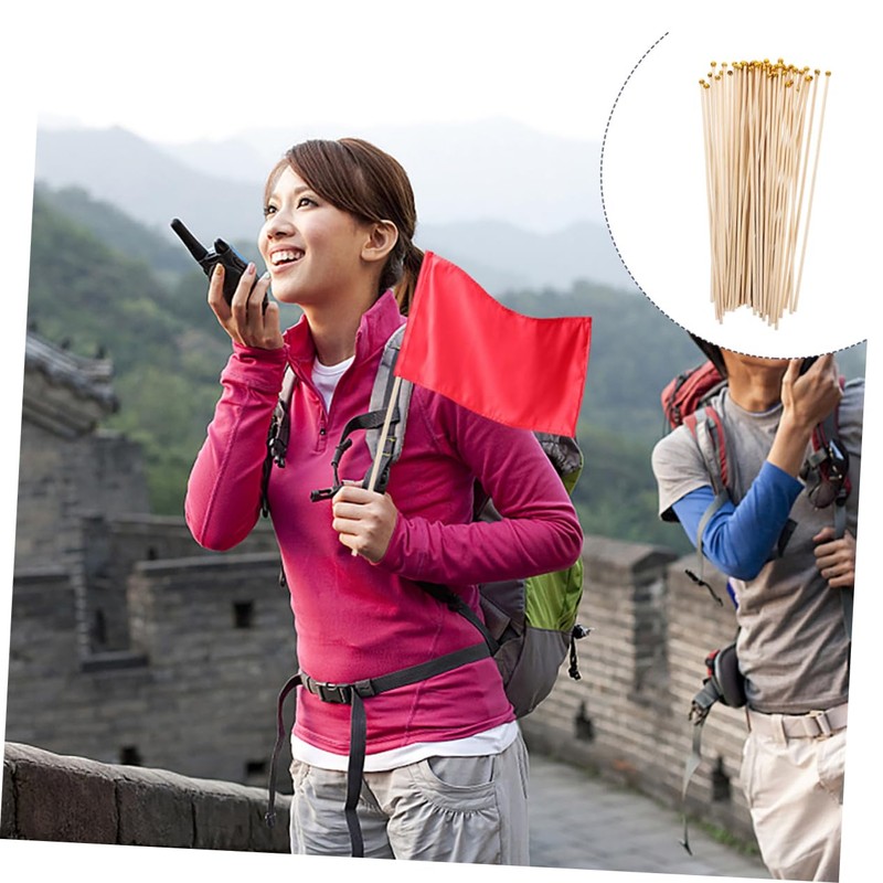 CIYODO Flag Pole for Flag Durable Bamboo Flagpoles for Advertising