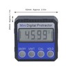Digital Inclinometer Magnetic 360° 4 Units Portable Digital Angle Gauge