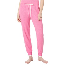 PJ Salvage Women's Loungewear Vintage Remix Banded Pant, Hot Pink, XL