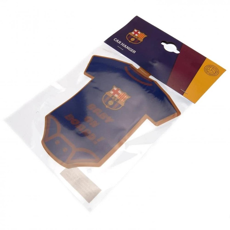 FC Barcelona Football Kit Baby On Board Car Window Sign