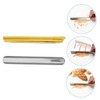 TOVINANNA Stainless Steel Crumb Scraper 2 Pieces Tabletop Bread Crumb