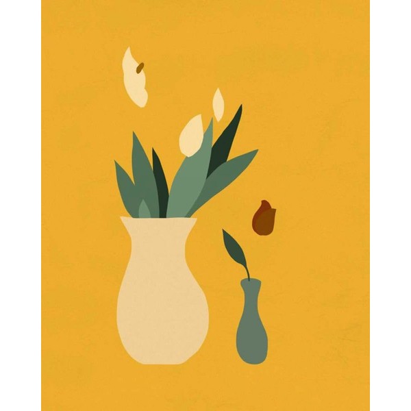Mod Peace Lily II Poster Print - Jacob Green (24