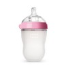 Comotomo Silicone 8 Ounce Baby Bottle - Pink - 414BAB9B