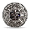 U.S. Police Challenge Coin Law Enforcement Coin Thin Blue Line