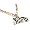 ChubbyChicoCharms Sinner with Devil Tail Single Charm 18" Necklace
