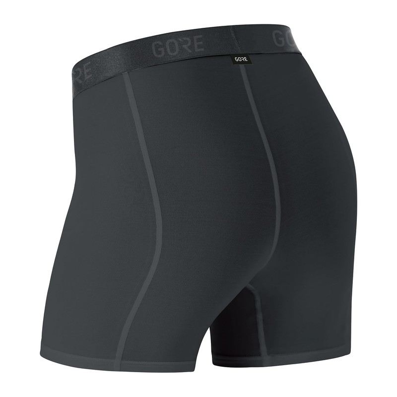 GORE WEAR M Men's Boxer Shorts, S, Black
