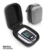 CaseSack Case for Fingertip Pulse Oximeter, Blood Oxygen Saturation Monitor
