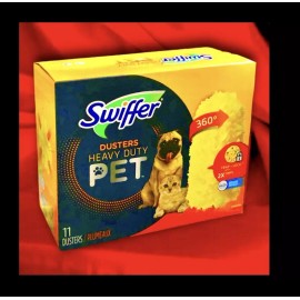 Swiffer 11ct Swiffer 360° Dusters Heavy Duty Pet Dusters Refills w Febreze Odor Defense