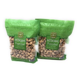 Southern Grove Roasted Pistachios With Sea Salt In-shell Nuts 2 Packs Each 1 Pound 16 Ounces