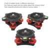 LP64 Camera Photography Tripod Leveler Tri Wheel Leveling Base Tripod