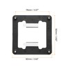 PATIKIL CPU Cooler Mounting Bracket Heatsink Backplate Sheet Plate Black
