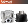 labwork Top End Kit Cylinder Head Piston 39mm Replacement for