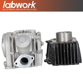 labwork Top End Kit Cylinder Head Piston 39mm Replacement for Honda XR50 Z50R CRF50