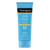Neutrógena Bloqueador Protector Solar Hydro Boost 50 SPF Textura en