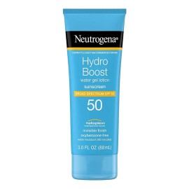 Neutrógena Bloqueador Protector Solar Hydro Boost 50 SPF Textura en Gel - Apto Pieles Grasas 88ml