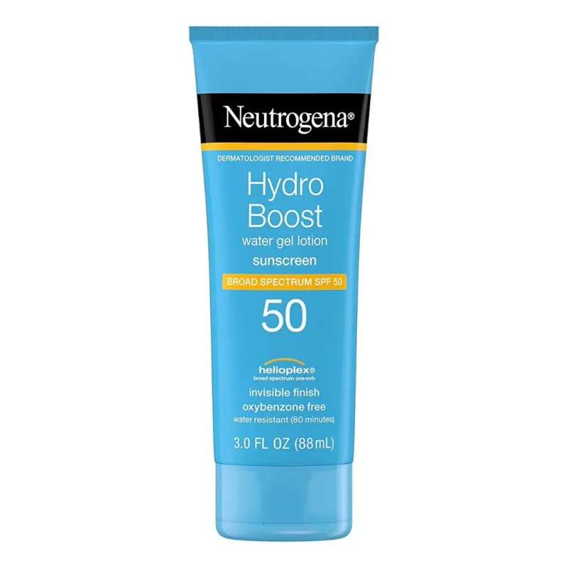 Neutrógena Bloqueador Protector Solar Hydro Boost 50 SPF Textura en