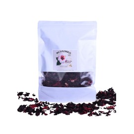 MCHAIMKO Organic Dried Hibiscus Flowers (1.7oz/50g) – 100% Natural & Premium Quality | Herbal Tea, Cooking, Baking & Skincare | Rich in Antioxidants, Caffeine-Free, Non-GMO, Hand-Picked, No Additives, Packed in Canada & 25+ servings, Hibiscus sabdariffa,