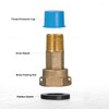 Midline Valve XND0034-OM-5 Brass Water Meter Coupling Adapter Pipe Fitting;