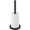ZACK Mimo 40286 Replacement Toilet Roll Holder Stainless Steel Black