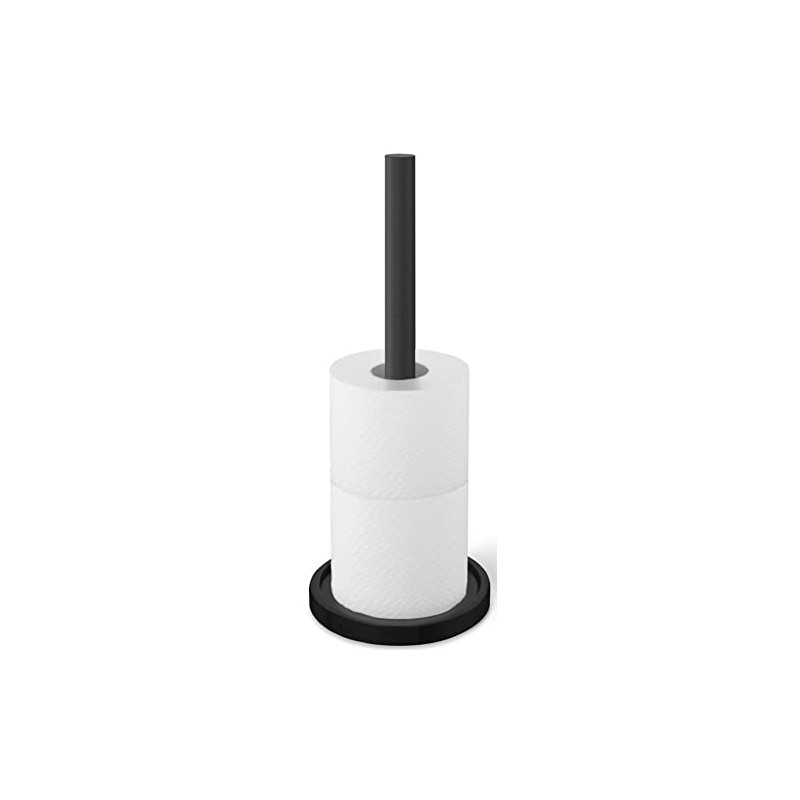 ZACK Mimo 40286 Replacement Toilet Roll Holder Stainless Steel Black