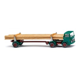 Wiking 039012 H0 Long Log Transporter MB LPS 1317 Miniature Model Track HO 1:87 Not a Toy