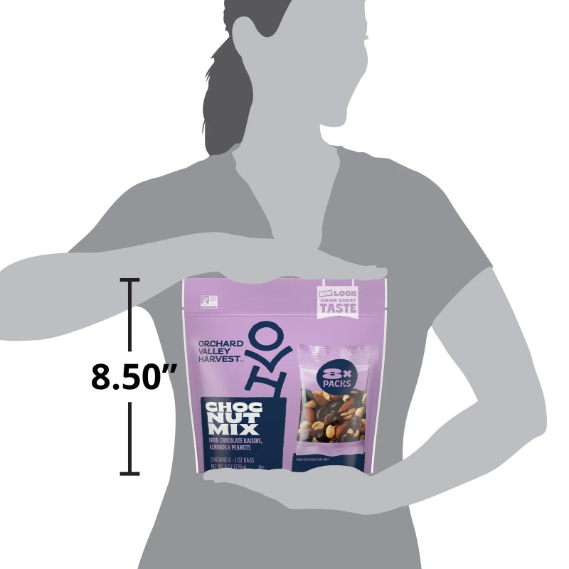 Orchard Valley Harvest Chocolate Raisin Nut Trail Mix Pack of