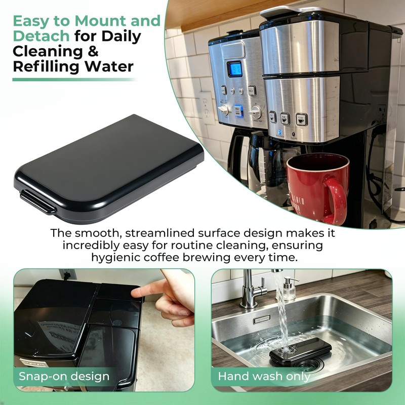 Water Reservoir Lid for Cuisinart 12-Cup Stainless Steel Coffeemaker