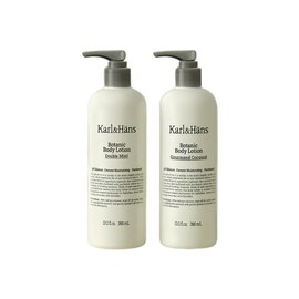 Karl & Hans Choose 1 of 2 types of Karl & Hans Botanic Body Lotion 390ml Gourmand Coconut Body Lotion / 칼앤한스 보타닉 바디로션 2종 중 택1 390ml 구르망 코코넛 바디로션