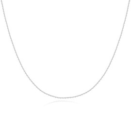 MARLION JEWELS Kette für damen in silber 925 für jeden Damenanhänger oder jede Kombi. Silberkette für damen ideal als Geschenk. Halskette für damen. Schmuck Damen (Versilberung)
