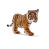 Schleich Réplica de Figura de Tigre Bebé, Color Naranja con