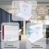 foto-kontor Wall Mount Compatible with AVM FRITZBox 6690/6591 Modem Sturdy