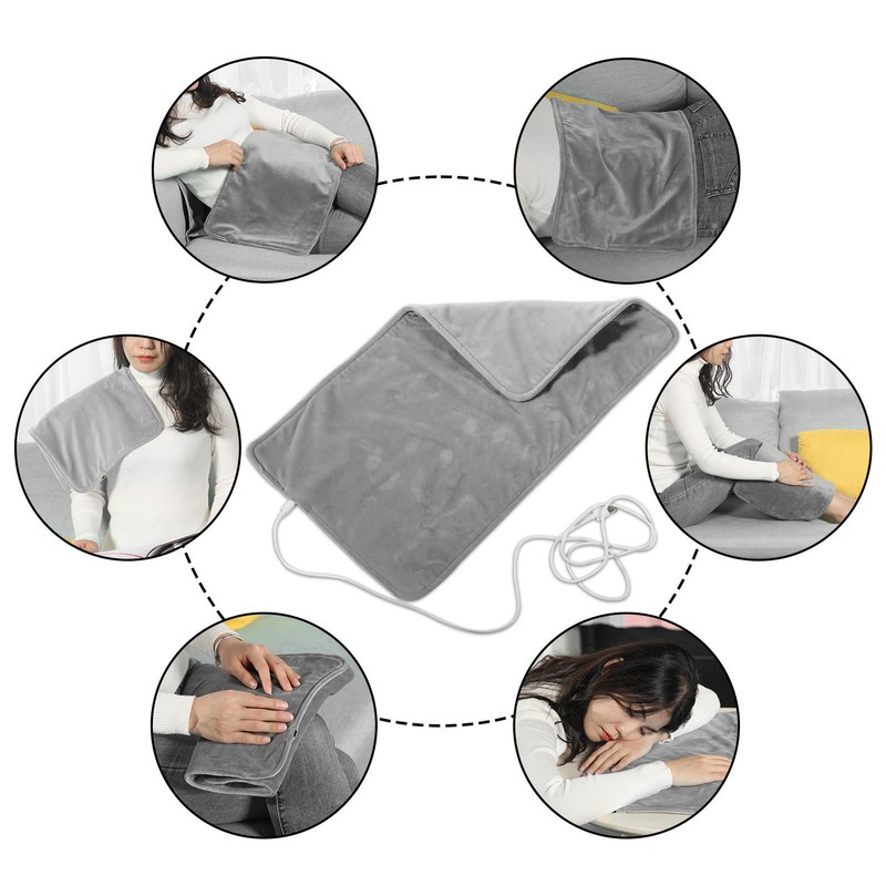 Electric Heating Pad Constant Temperature Washable IPX7 Waterproof USB 5V