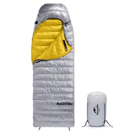 Naturehike Sleeping Bag for Adult, Teen, for 3-4 Seasons, Lightweight, Waterproof, Ultra-Warm Mummy Sleeping Bag for Indoor, Camping, Hiking, Backpacking, Mountaineering