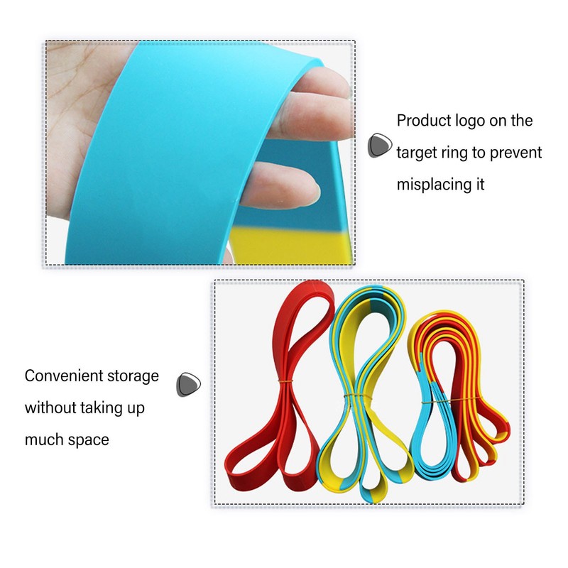 Golf Practice Target Rings Ultra Thin Silicone Vibrant Targets Indicator