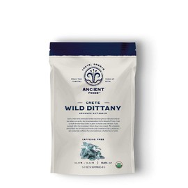 Ancient Foods Organic Wild Dittany Tea – Loose Leaf Dittany Greek Mountain Tea, Organic and Caffeine Free (40g)