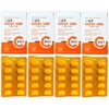 Vitamin C Jinyaksa Mall Jinju Vitamin C 100 tablets 4 boxes total 400 days supply / 진약사몰 진정주 비타민C 100정 4박스 총 400일분