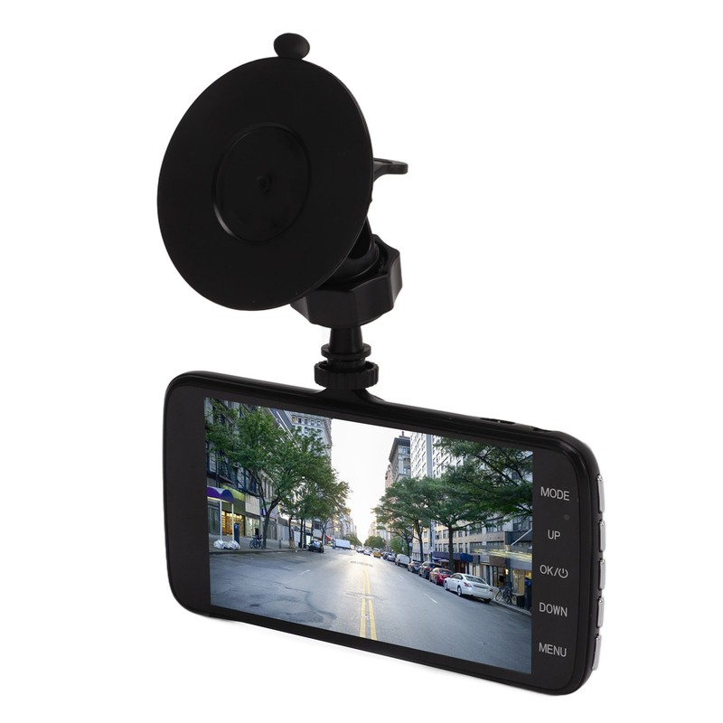 4 Inches 1080P 170 Degree Wide Angle Car DVR Front