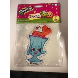 Shopkins New Lot of 5 Shopkins Window/Mirror Decoration Gel Cling  B010