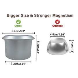 VAWcornic 16500Gs Powerful Rare Earth Magnet with Fixing Screw Set and Hook Tool