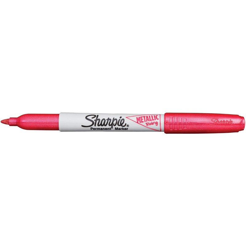 Sharpie Metallic Permanent Markers | Fine Point | Ruby Metallic