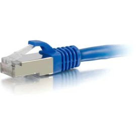 UD_C2G-25ft Cat6 Snagless Shielded (STP) Network Patch Cable - Blue