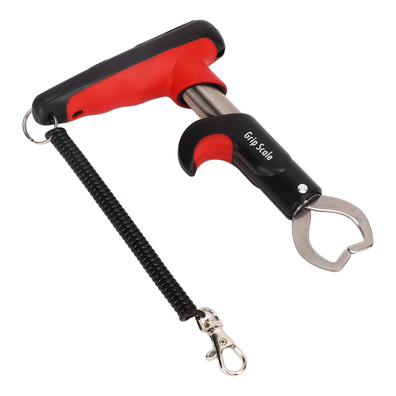 Fish Lip Grabber Gripper Fish Scale Fishing Tool with Digital