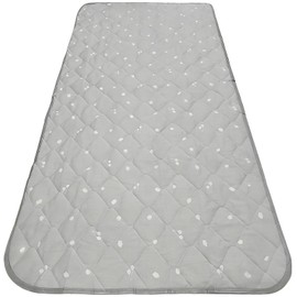 Bed Pad, Single, 100% Cotton, Bed Pad, All Seasons, Bed Sheet, Sheet Pad, Smooth, Washable, 39.4 x 78.7 inches (100 x 200 cm)